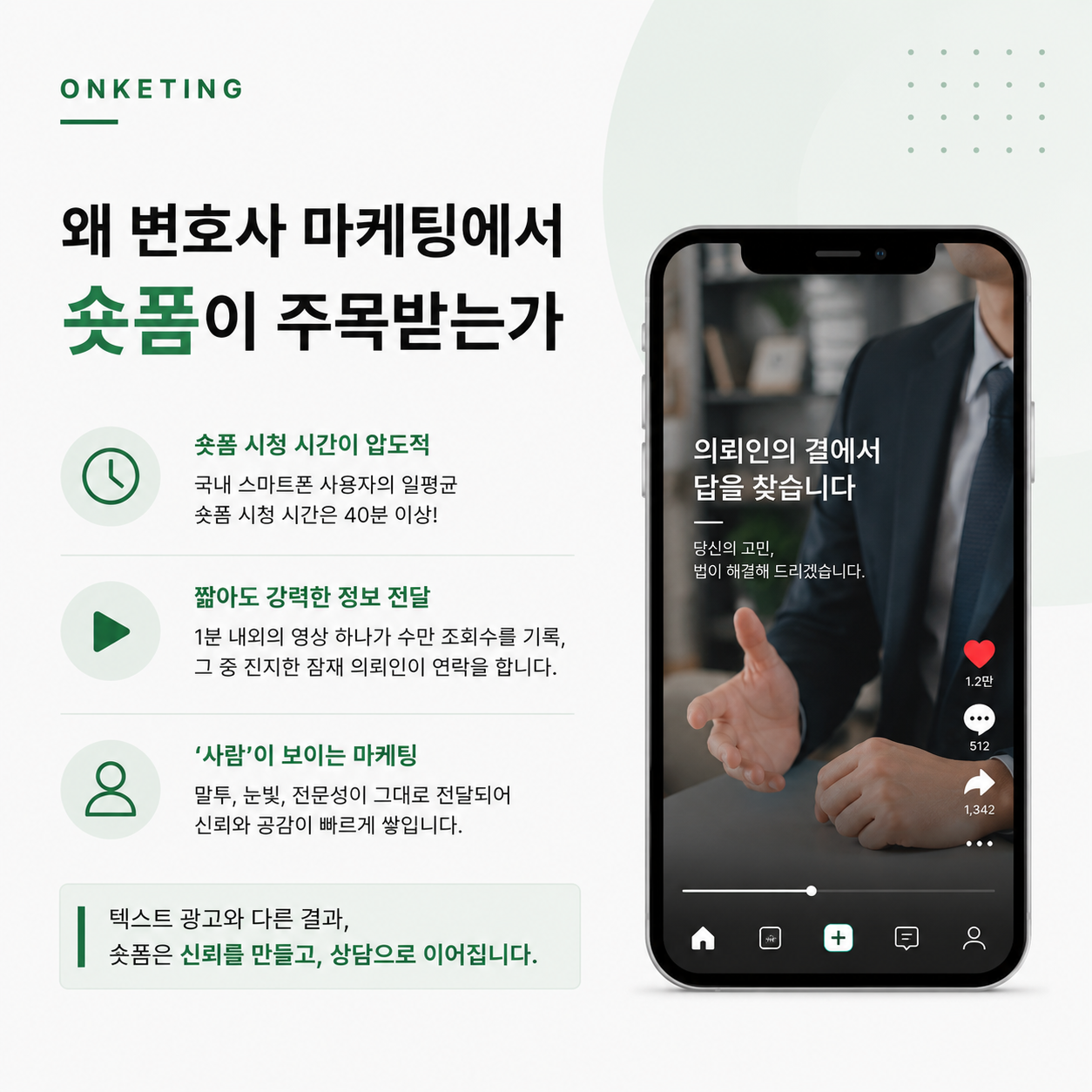 변호사 마케팅, 왜 숏폼이 답인가?